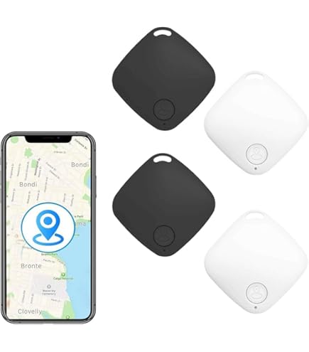 GPS Tracker Bluetooth Tracker for Luggage, Kids, Dogs, Sound Alarm & Easy to Pair