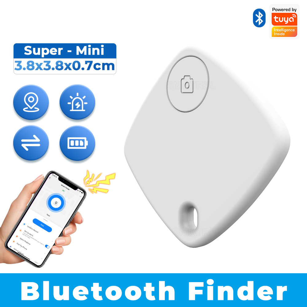 GPS Tracker Bluetooth Tracker for Luggage, Kids, Dogs, Sound Alarm & Easy to Pair