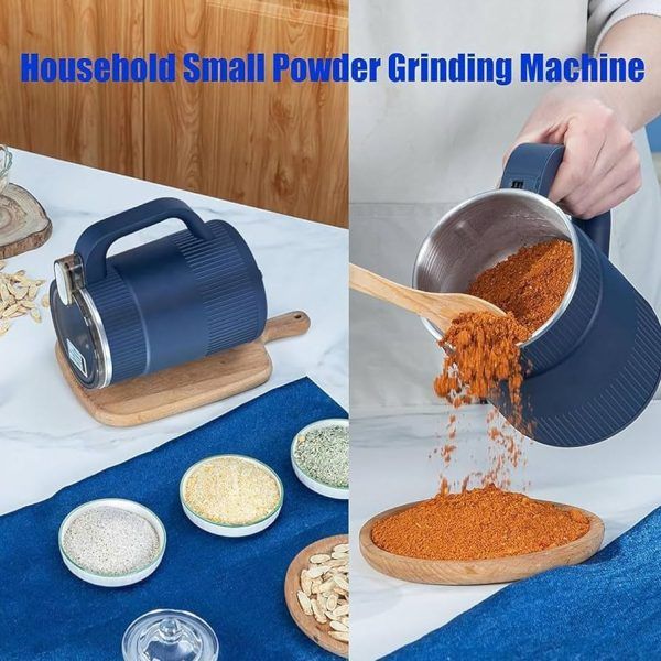 300W Household small powder grinding machine Grinder Electric Mill Electric Grain Crushing Mill Ultra-fine Grinder