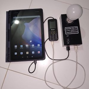 10000mph Mini IPS With Light Free Double USB