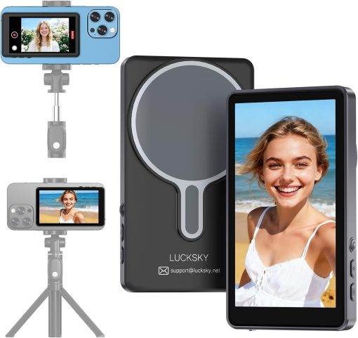 Wireless Vlog Display Magnetic 3.97-inch