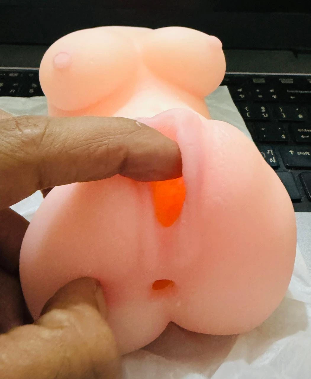 Masturbation sex toy half Doll
